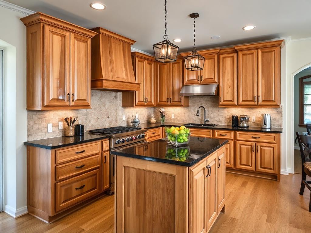 Texas Ranch Alder Wood Kitchen — Kitchens remodeling by Wright Touch Construction in the Texas Hill Country
